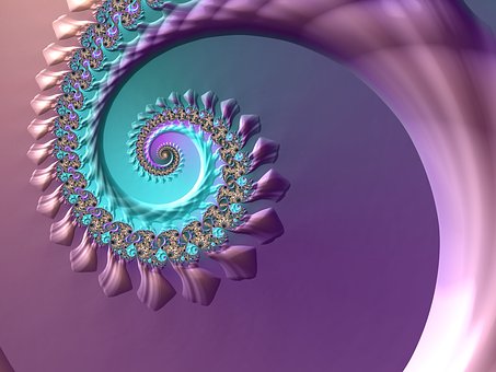 Free Fractal Spiral illustration and picture