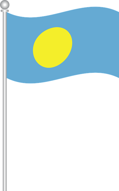 Free flag of palau flag palau illustration