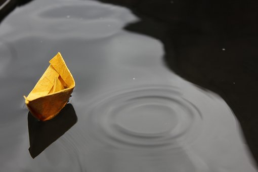 Papir, Båd, Origami, Flyde, Barndom