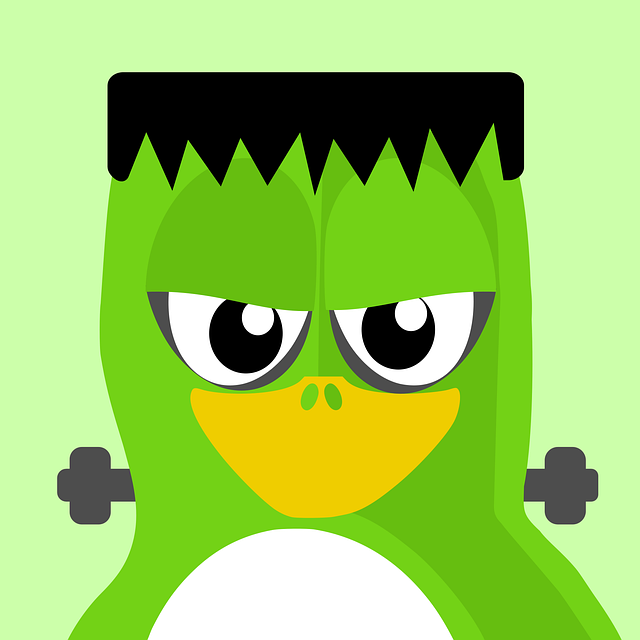 Free frankenstein tux nature vector