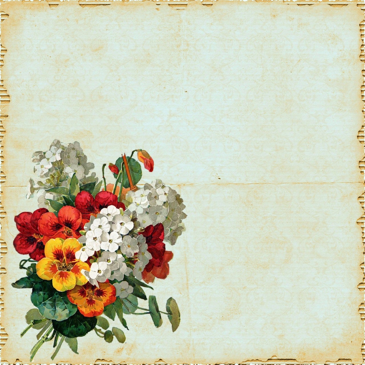 Download free HD stock image of Flower Floral Free flower floral bouquet illustration