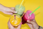 smoothies, yogurt bar, softdrinks