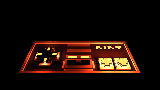 Free voxel nintendo classic illustration