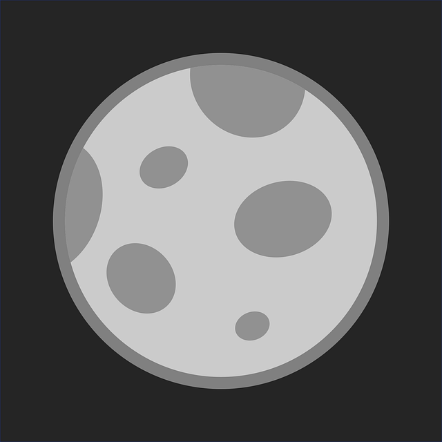 Free moon stars night vector