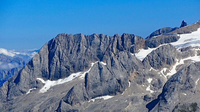 Marmolada, Gletscher, Berglandschaft