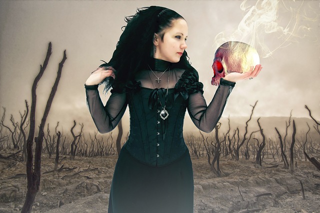 Free gothic fantasy dark illustration