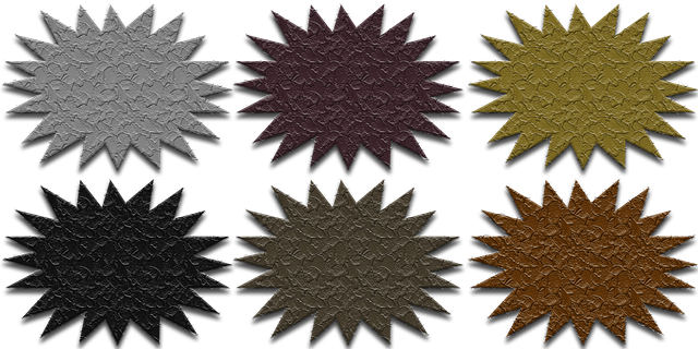 Free burst button icon illustration