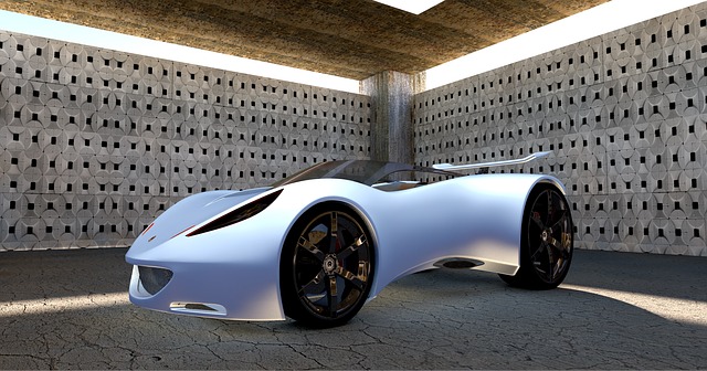 Free lotus automobile prototype illustration