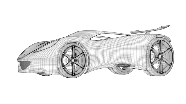 Free lotus cars prototype illustration