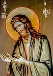 saint john the baptist, icon, religion