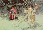 vintage, fairy tale, old