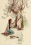fairy tale, vintage, old