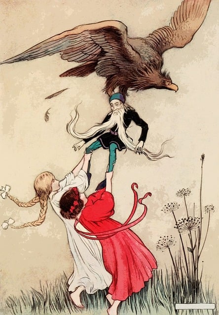 Download free HD stock image of Fairy Tale Vintage Free fairy tale vintage old illustration