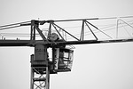 crane, work, site