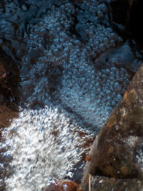 Agua, Angra, Pedras, Fluindo, Rocha