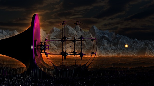 Free fractal 3d mandelbulb illustration