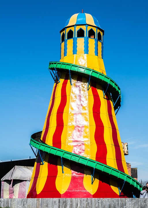 Helter Skelter Amusement Ride