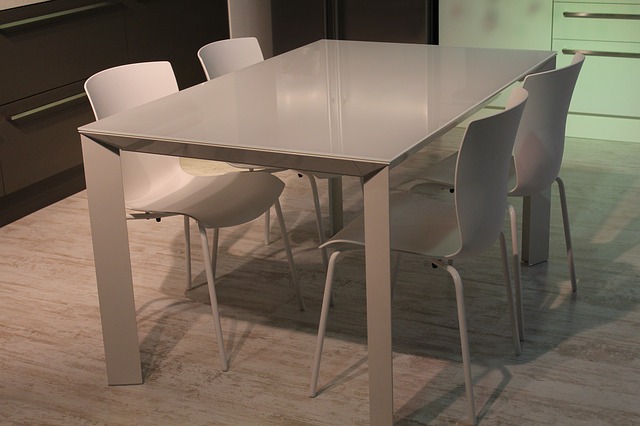 Free table chairs furniture illustration