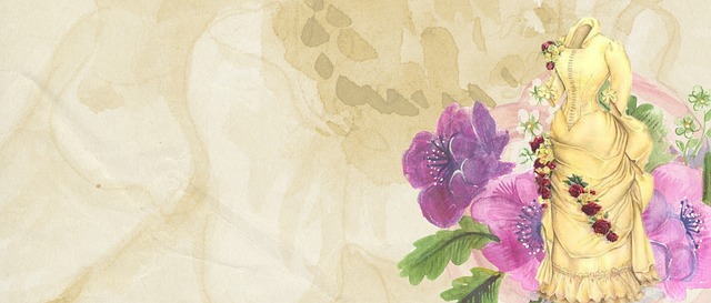 Banner, Gelb, Antiquität, Kleid, Mode