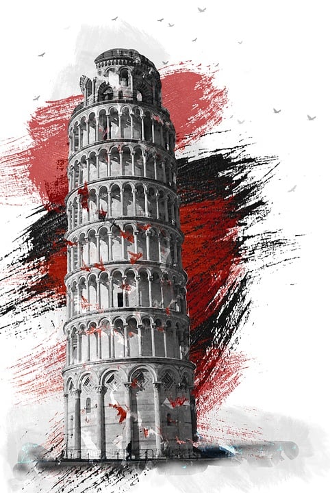 Pisa, Italy, Italia, The Leaning Tower, Travel, Tour