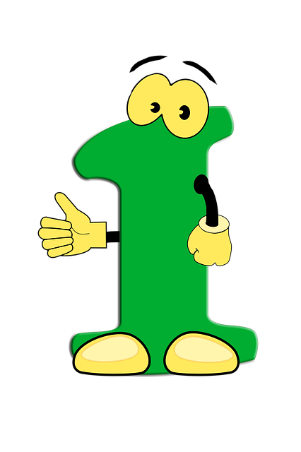 Free mathematics pay digits illustration