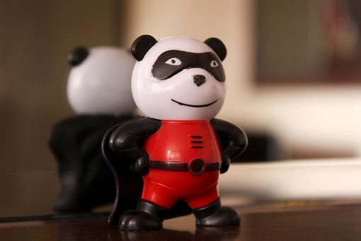 Legetøj, Super Panda, Panda, Superhelt