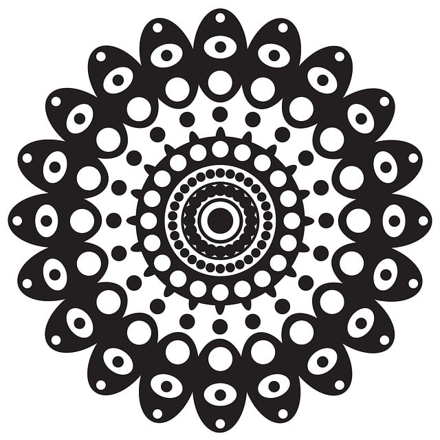 Free mandala geometric symbol illustration