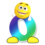 abc, alphabet, smiley