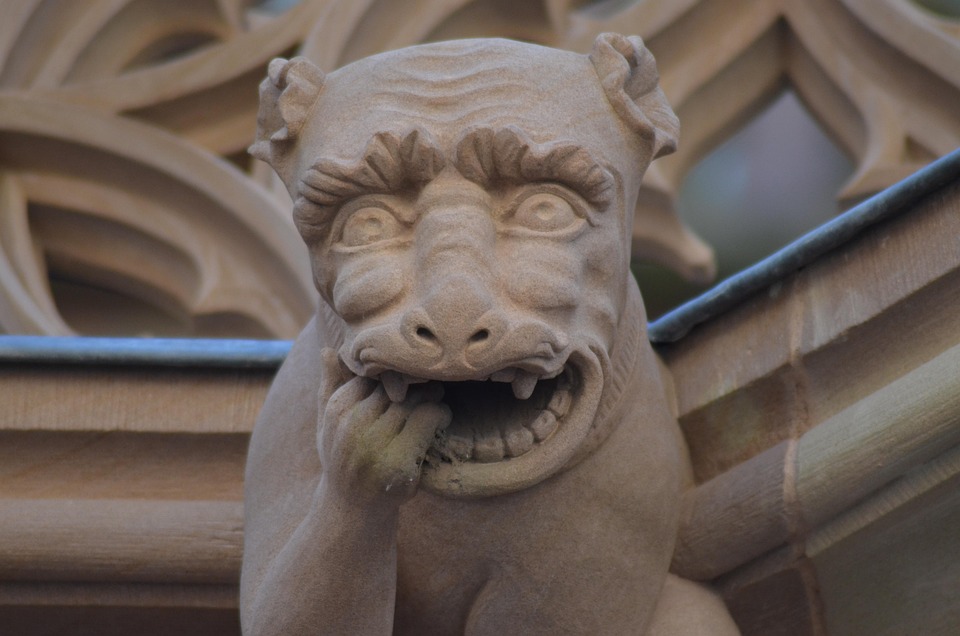 Gargoyle, Cathedral, Strasbourg, Religious Monuments