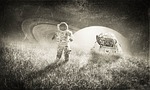 astronaut, space travel, space