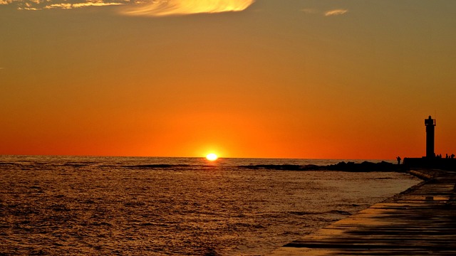 Free Sunset Orange photo and picture