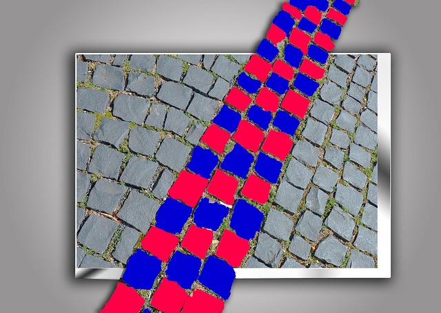 Free Road Construction Cobblestones photo and picture