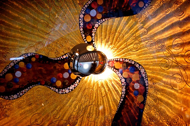 Free lamp lighting decoration illustration