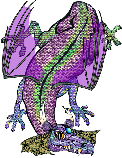 Free Dragon Wyrm illustration and picture