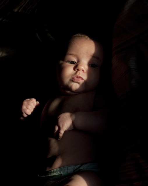 Free Baby Chiaroscuro photo and picture