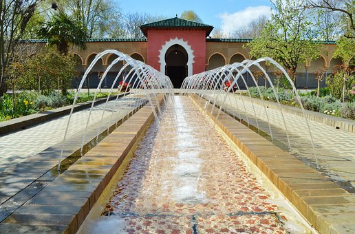 Free Oriental Garden Access photo and picture