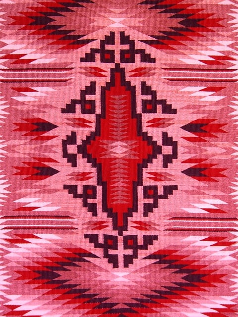 Free red indian rug illustration