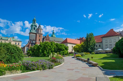 Krakau, Polen, Europa, Wawel, Schloss