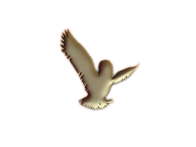 Free owl logo sticker illustration