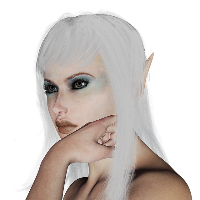 Download free HD stock image of Fairy Woman Free fairy woman ears illustration