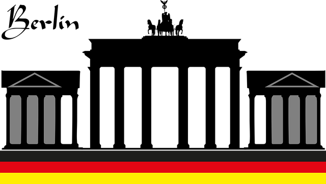 Free brandenburg gate berlin capital city vector