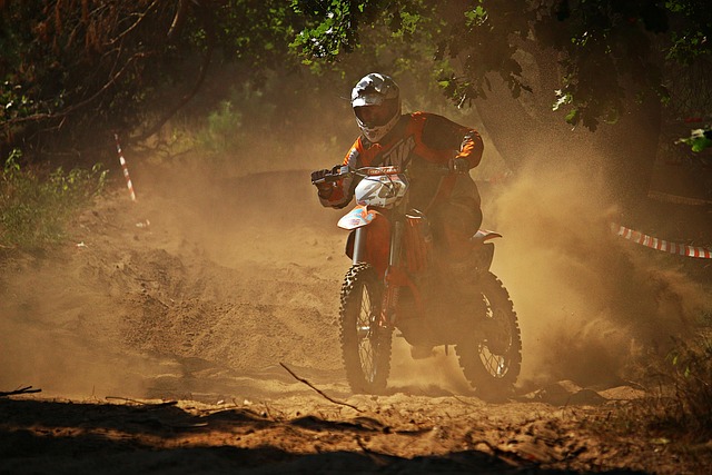 Porte-clés Enduro Motorsport – Gravure Photo Et Texte Personnalisable – Fabriqué En Allemagne – Neuf