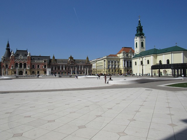Ciudad De Oradea, Transilvania, Centrar