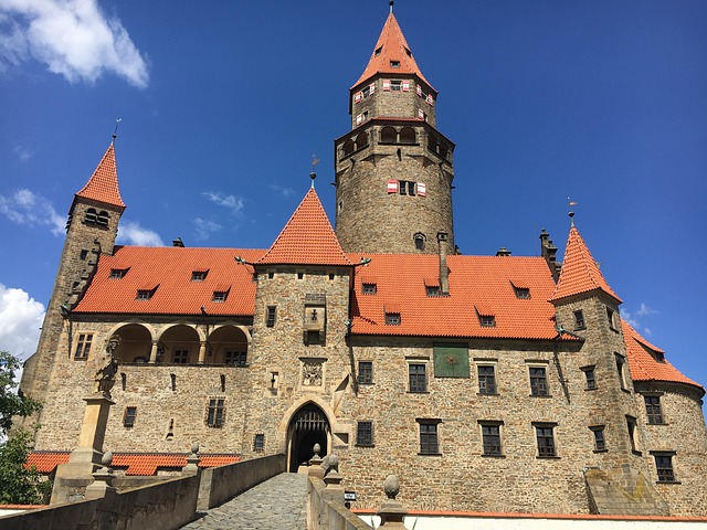 Česká Republika, Hrad, Palác, Věž