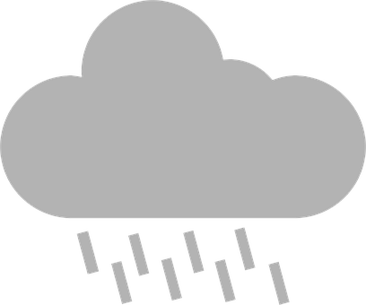 Free Rain Cloud vector and picture