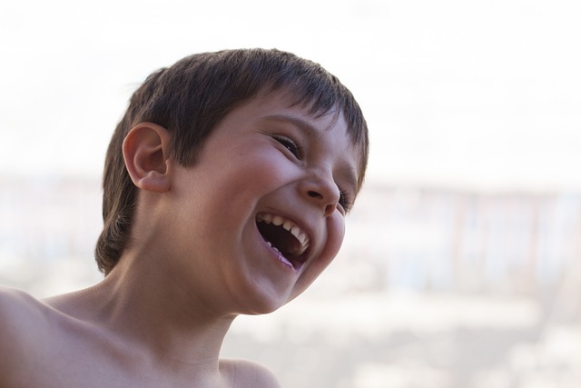 Free Kid Laughter photo and picture