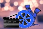 movie, reel, projector
