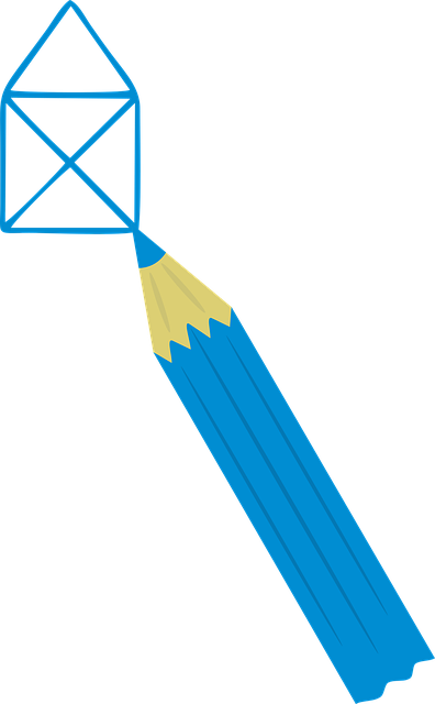 Free pen crayon to paint vector