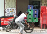 beer, trade, scooter