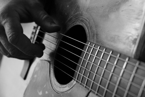 Free Guitar Finger-Picked photo and picture